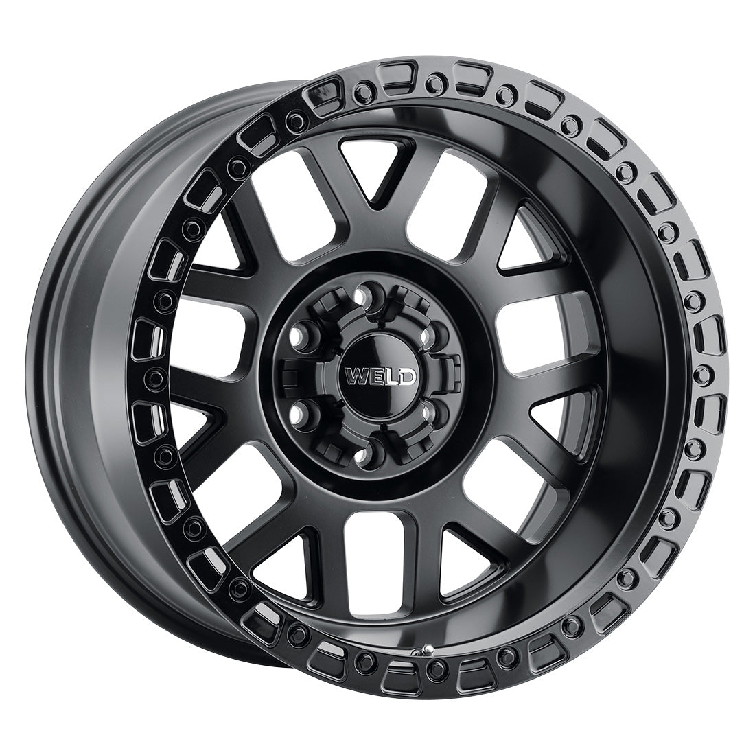 20x10 Cinch 6x135 6x139.7 ET13 BS6.00 Satin BLK / Gloss BLK 106.1